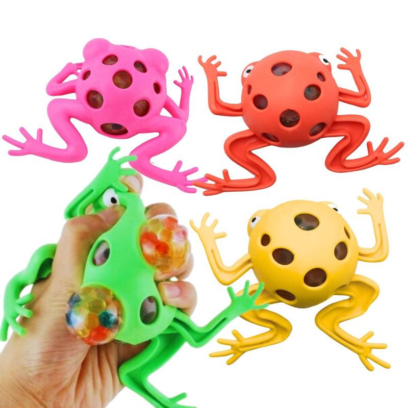 Bichinho de Apertar Sapinho Bolinha Antiestresse Divertido - My